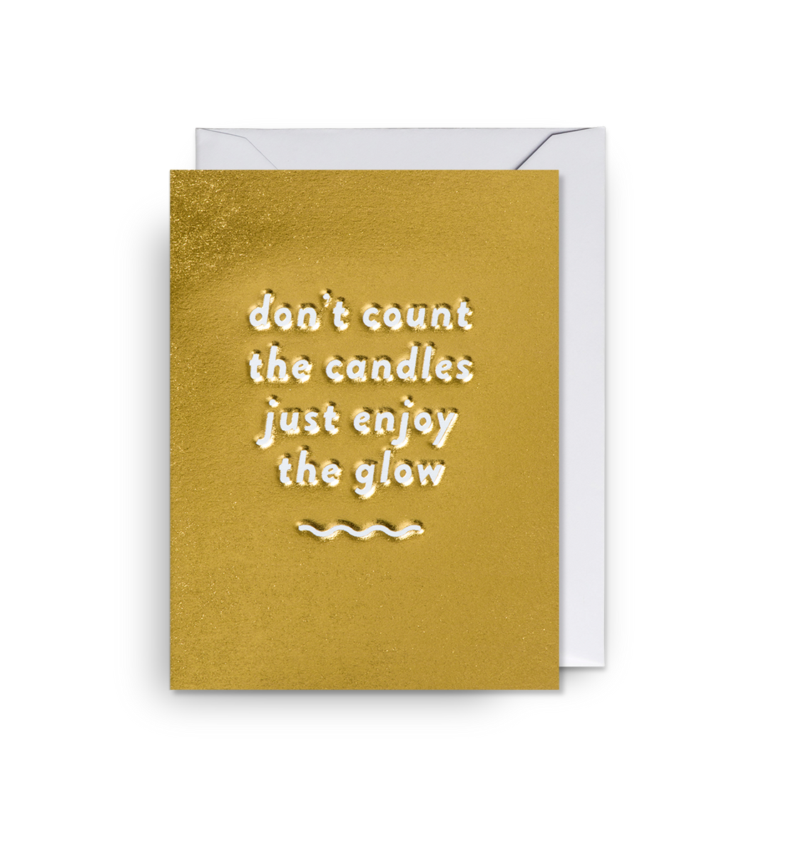 Don't Count The Candles Mini Card Lagom Design