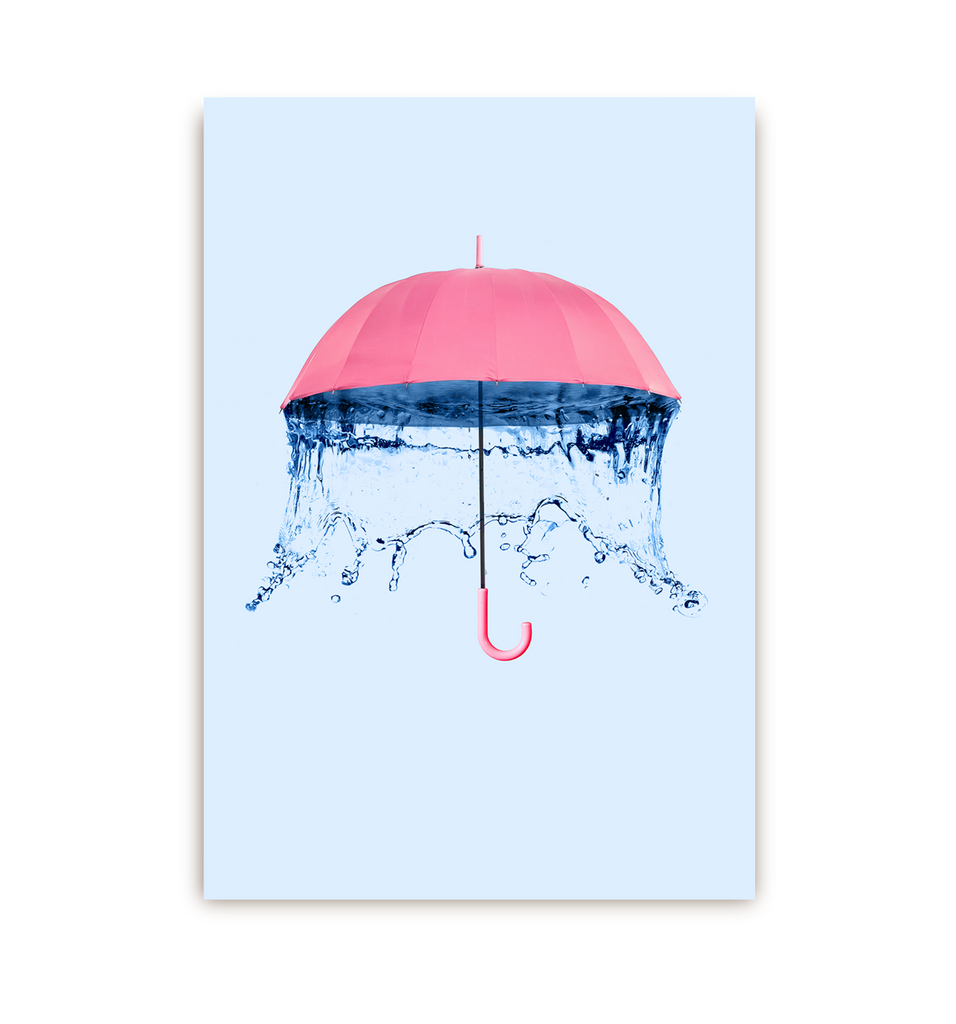Umbrella Postcard - Lagom Design