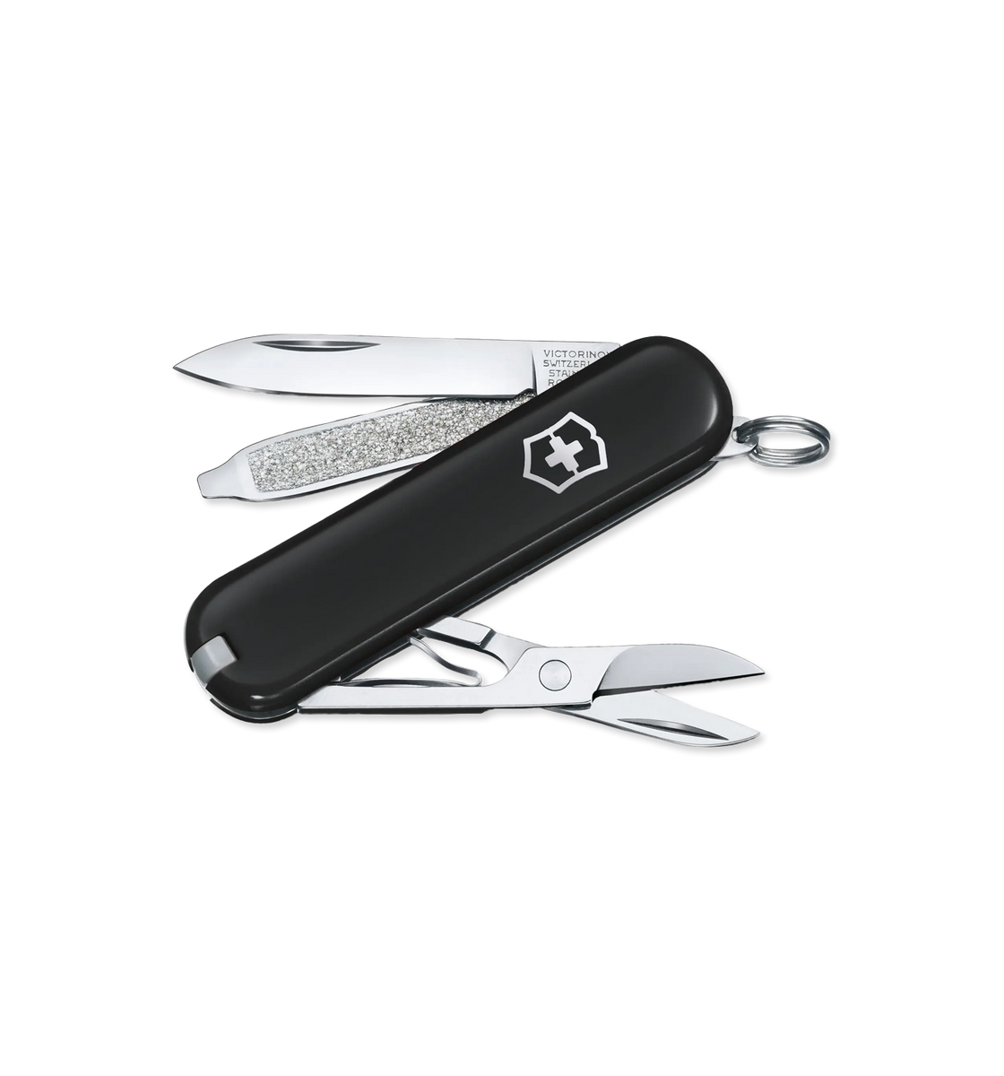 Classic Mini Swiss Army Knife, Dark Illusion Black Lagom Design