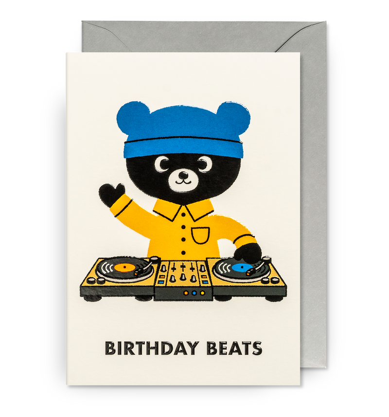 Birthday Beats Greeting Card