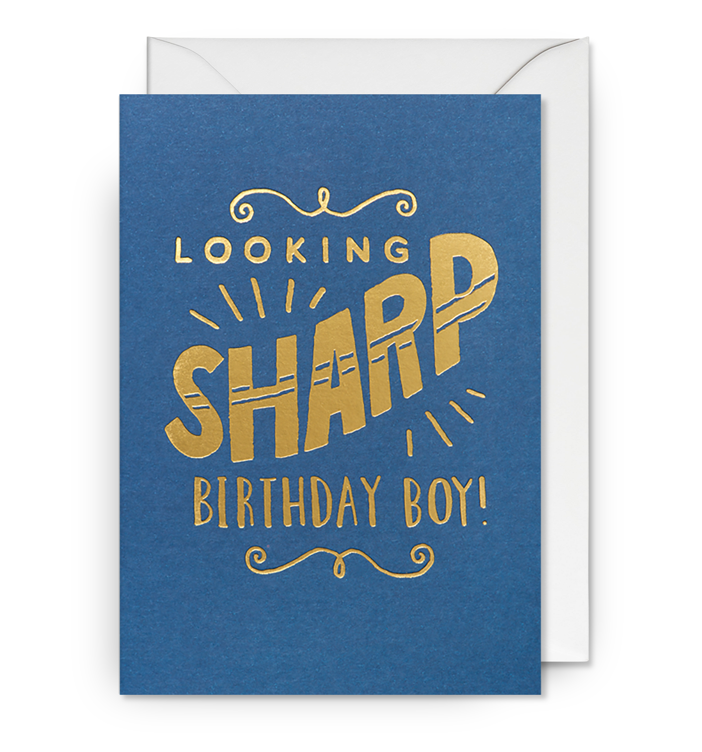 Looking Sharp Birthday Boy! Greeting Card – Lagom Design