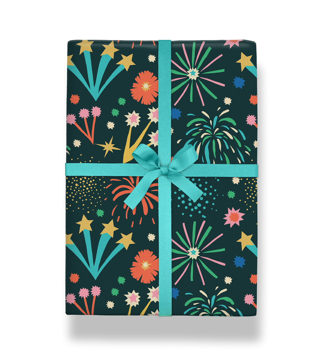 Firework Skies Celebration Gift Wrap