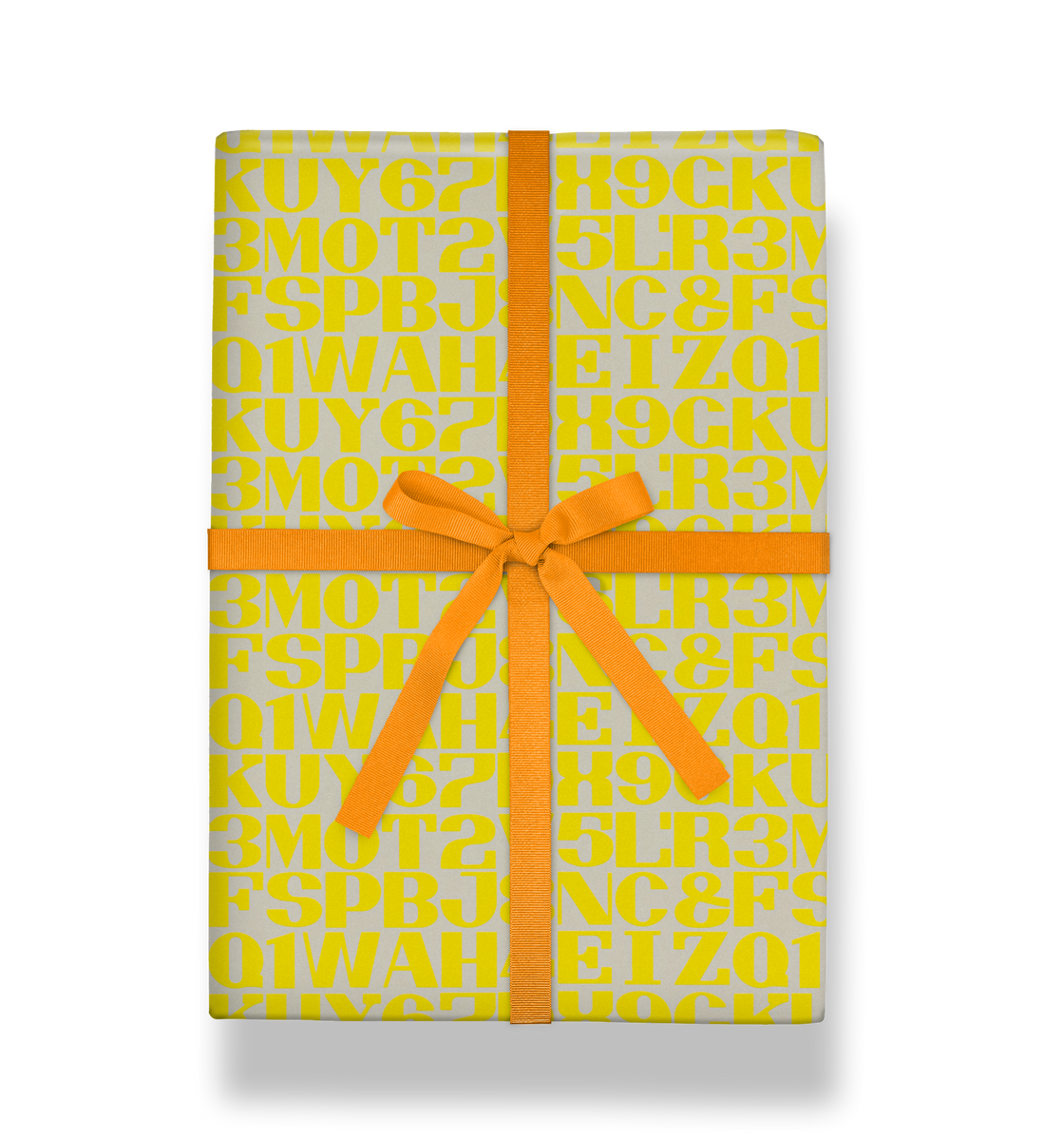 Alphabet Gift Wrap