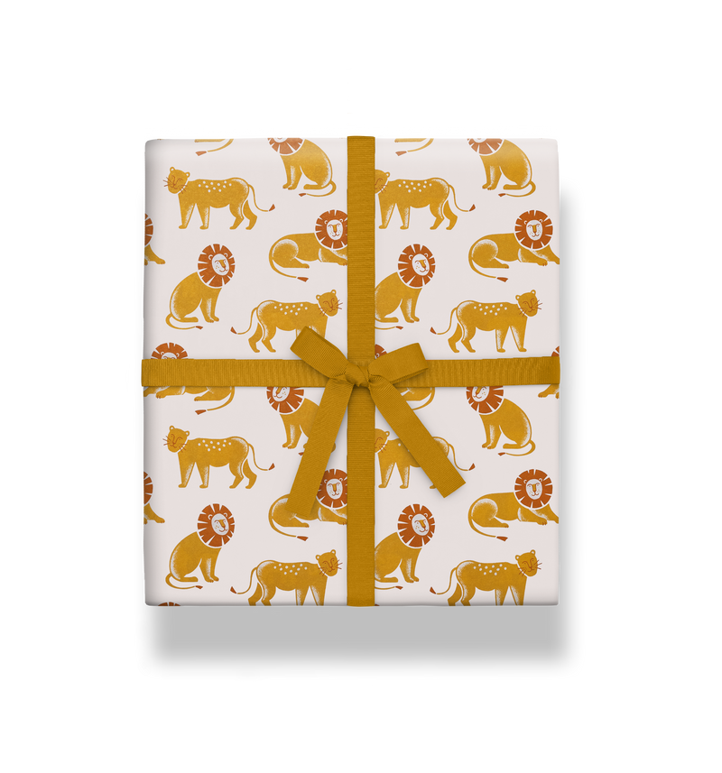 Lion Pride Gift Wrap