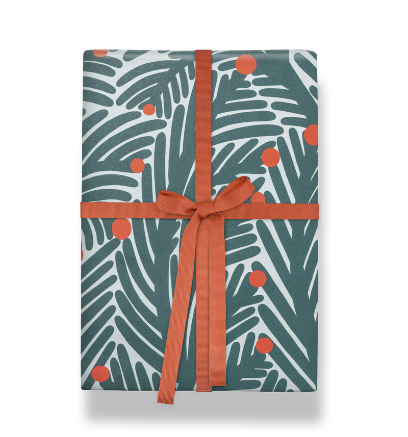 Berry Garlands Gift Wrap