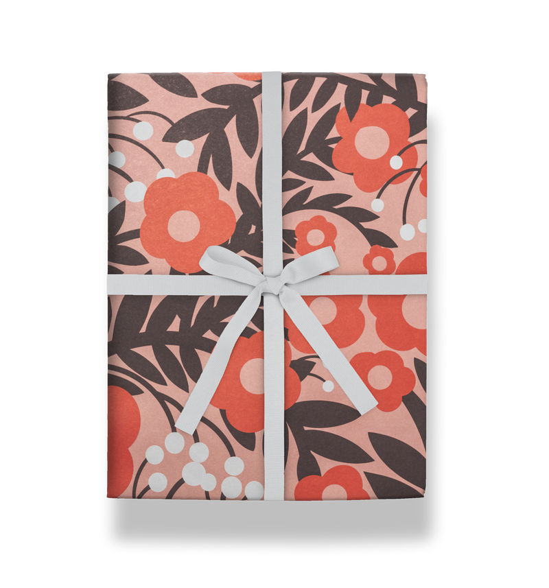 Floral Garlands Gift Wrap