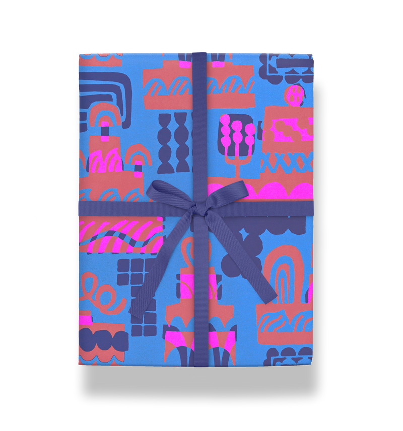 Cake Abstract Gift Wrap