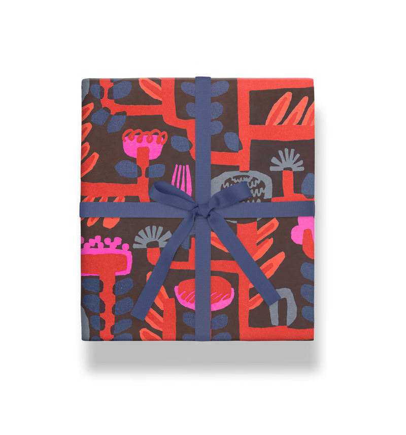 Sarusuberi Abstract Gift Wrap