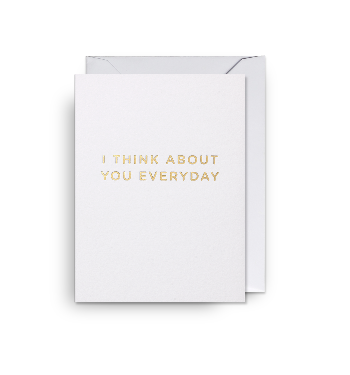 I Think About You Everyday Mini Card – Lagom Design