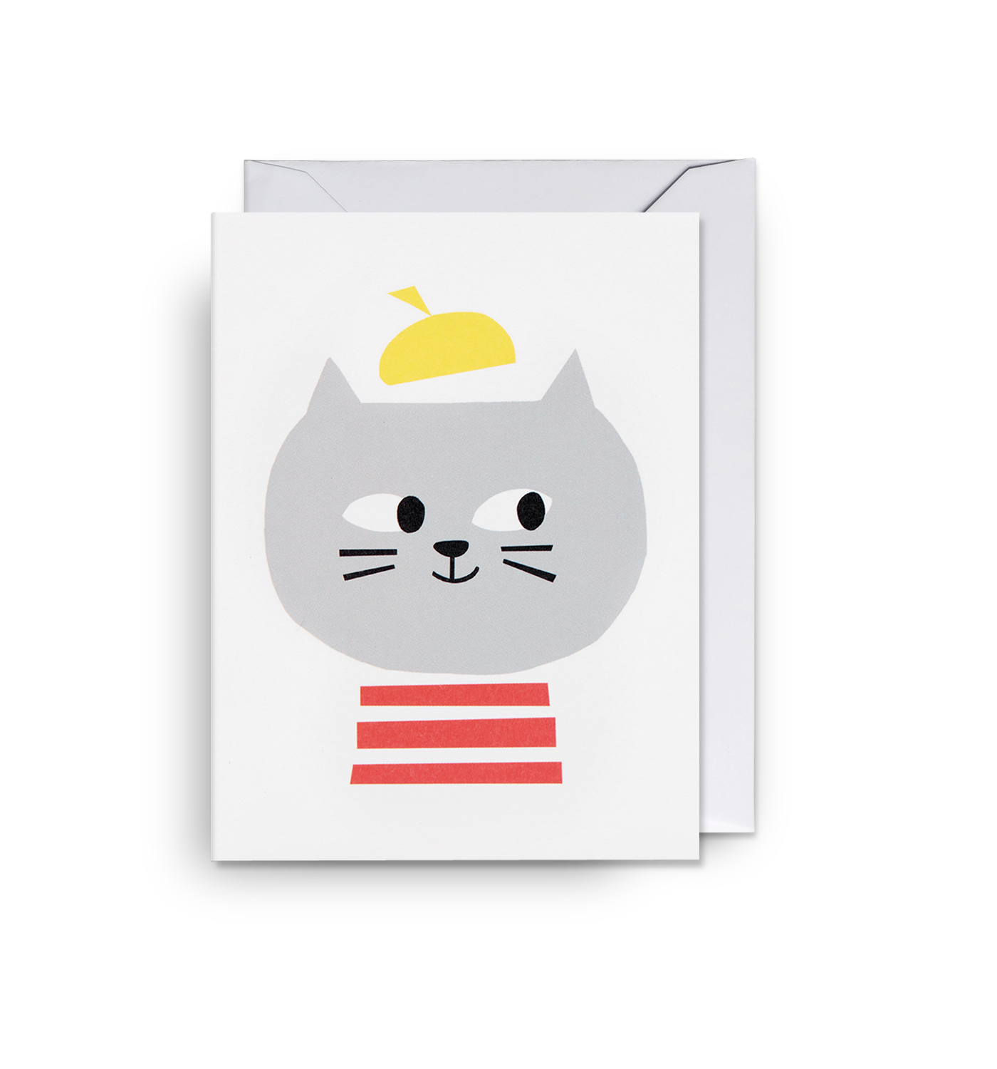 Cat Mini Card Parisian Cat Mini Card