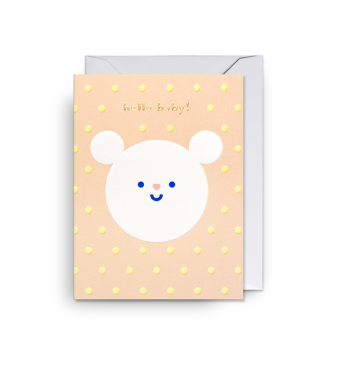 Hello Baby Bear Mini Card