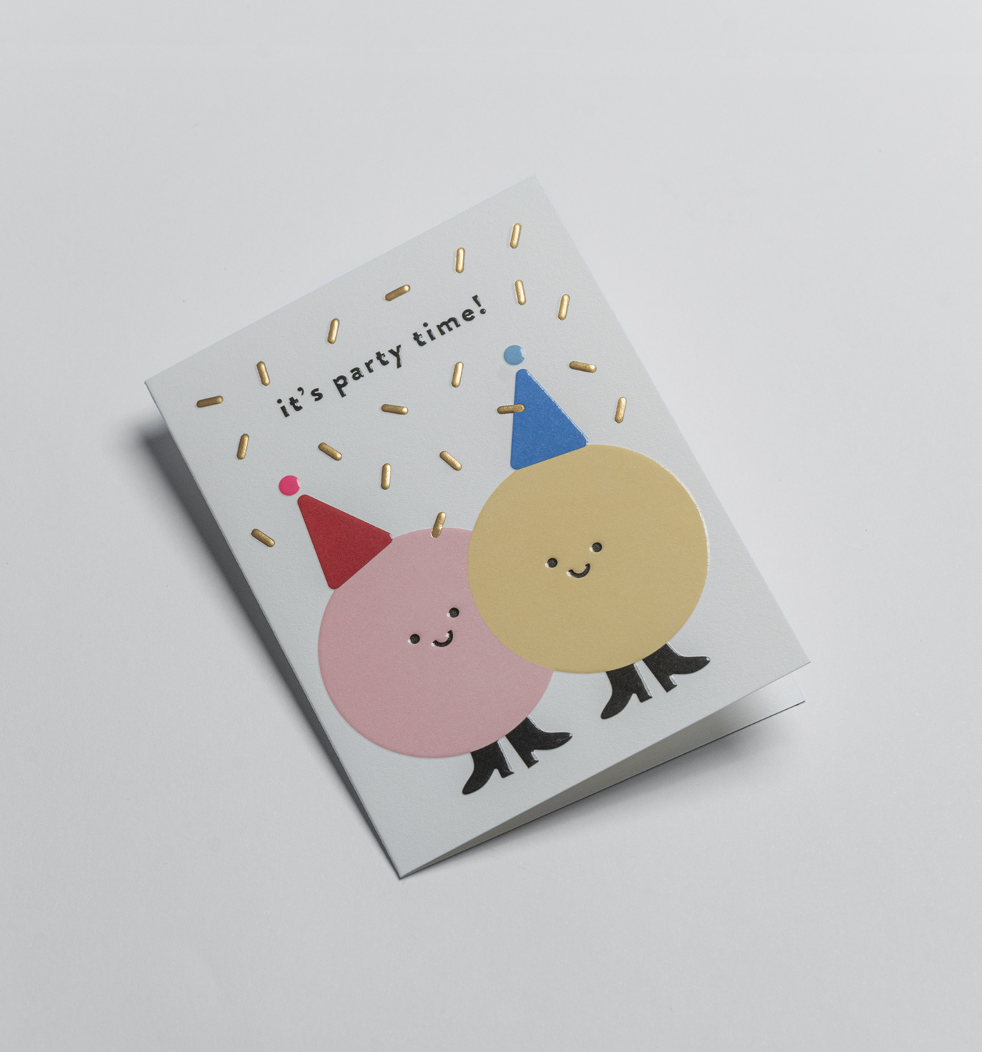 Timezone Party Card It's Party Time! Mini Card