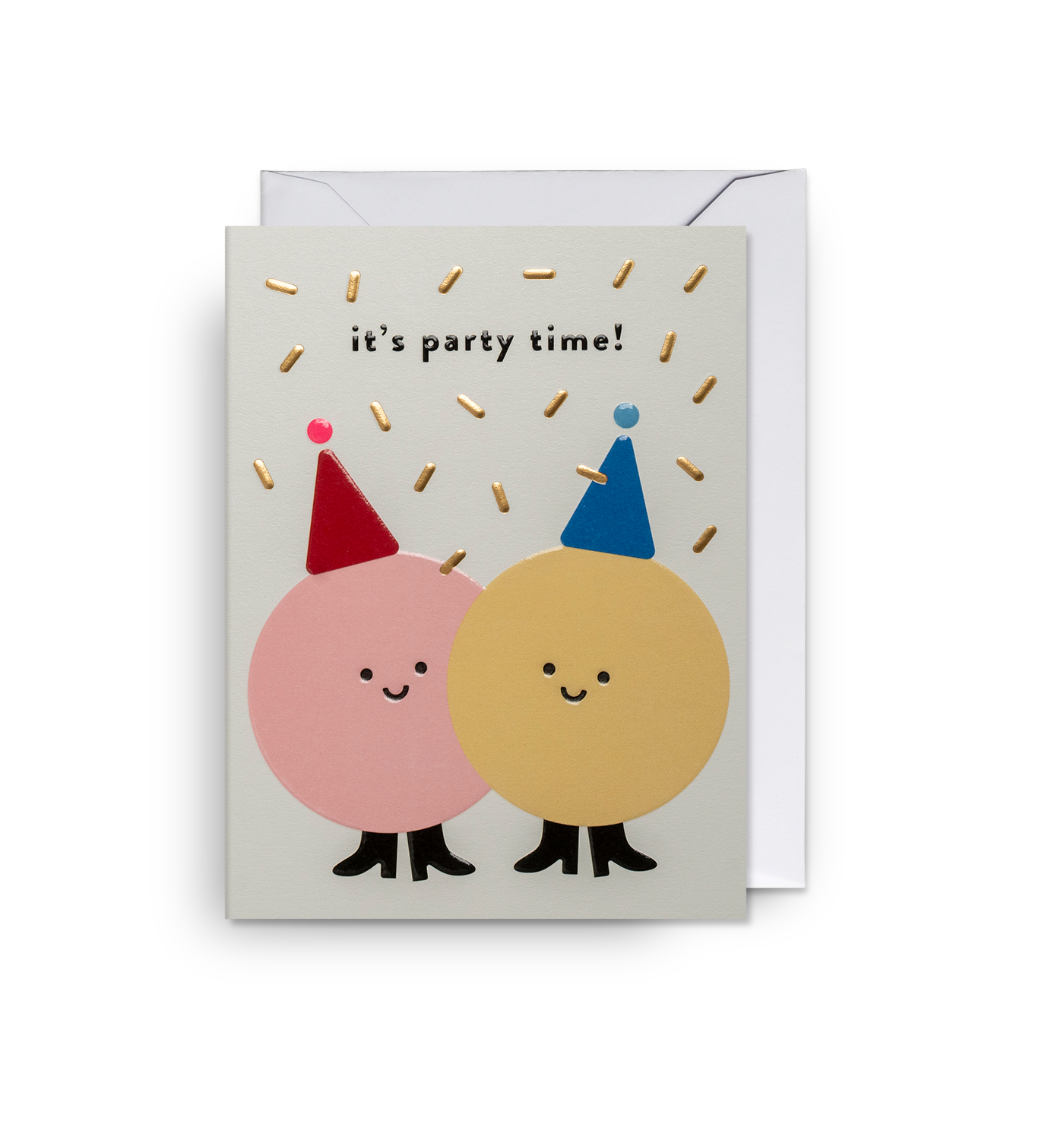Timezone Party Card It's Party Time! Mini Card
