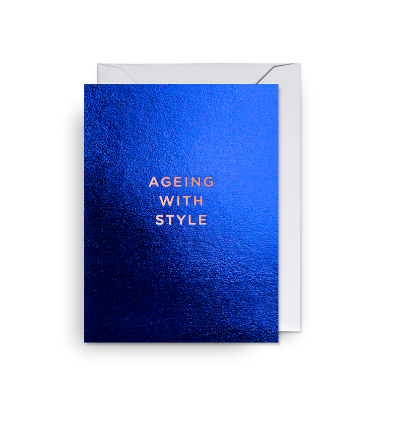 Ageing With Style Mini Card