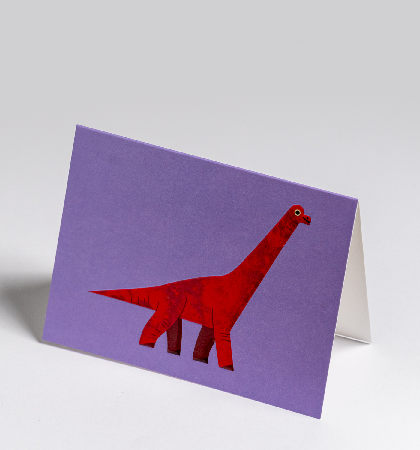 Brontosaurus Card Brontosaurus Mini Card