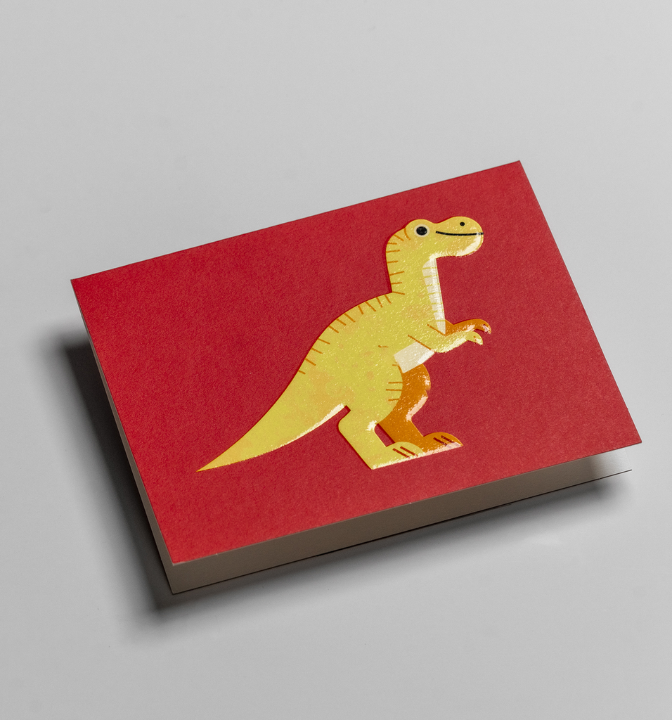 Transaurus Card Tyrannosaurus Rex Mini Card