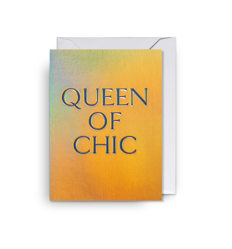 Queen of Chic Mini Card