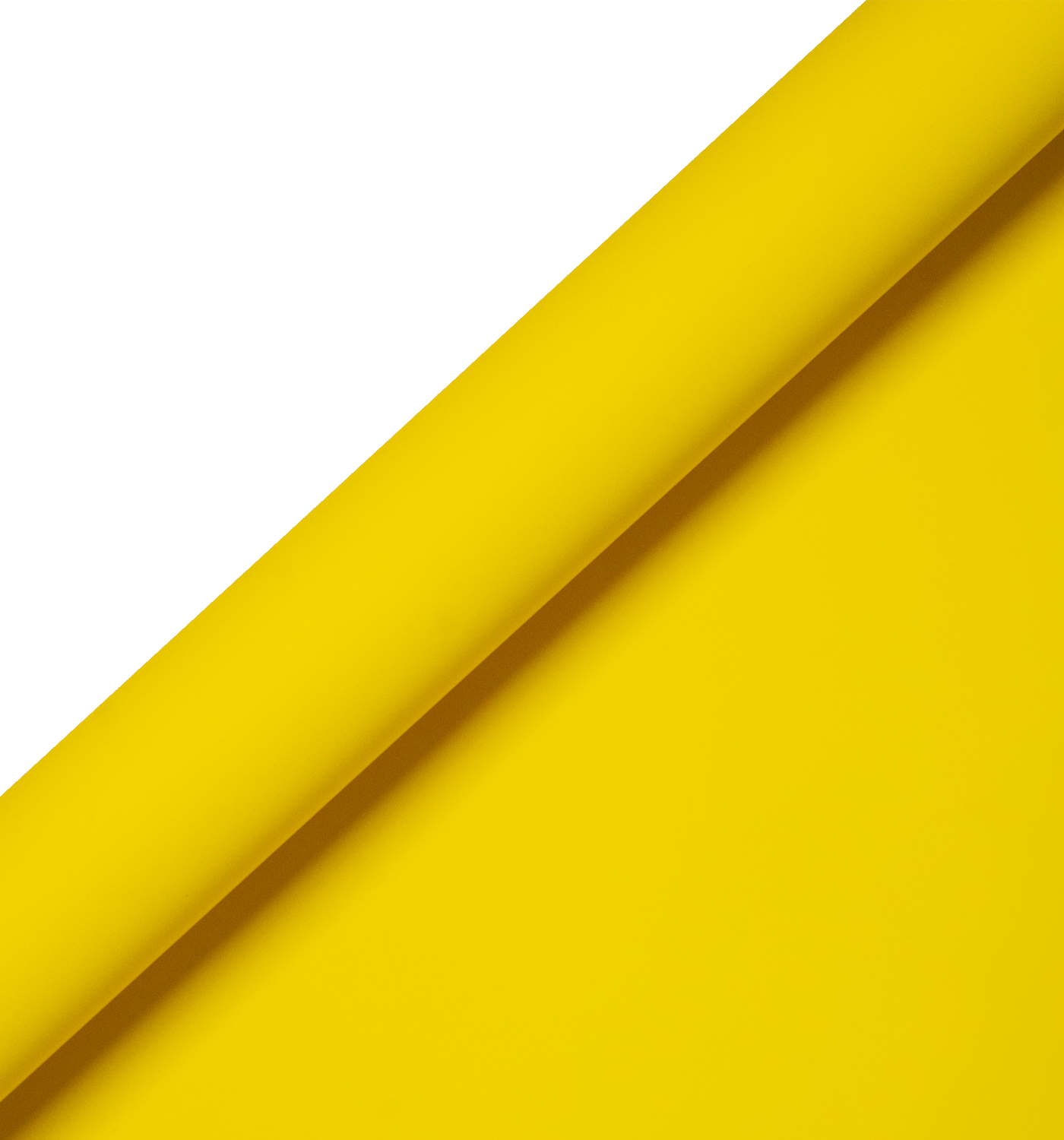 Lemon Yellow Colour Block Roll Wrap, 3 Metres