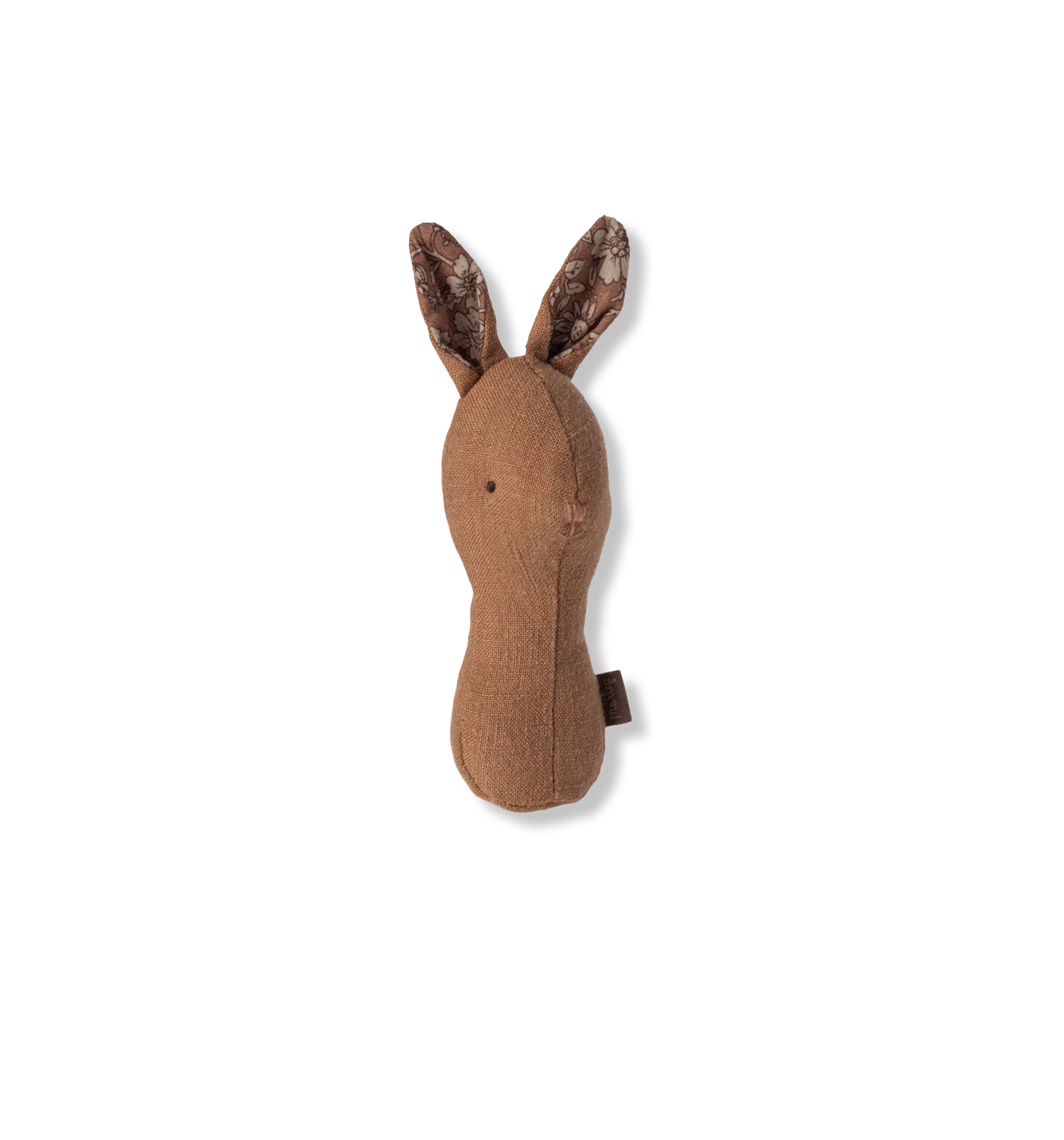 Chocolate Rattle Bunny Lullaby Rattle, Chocolate