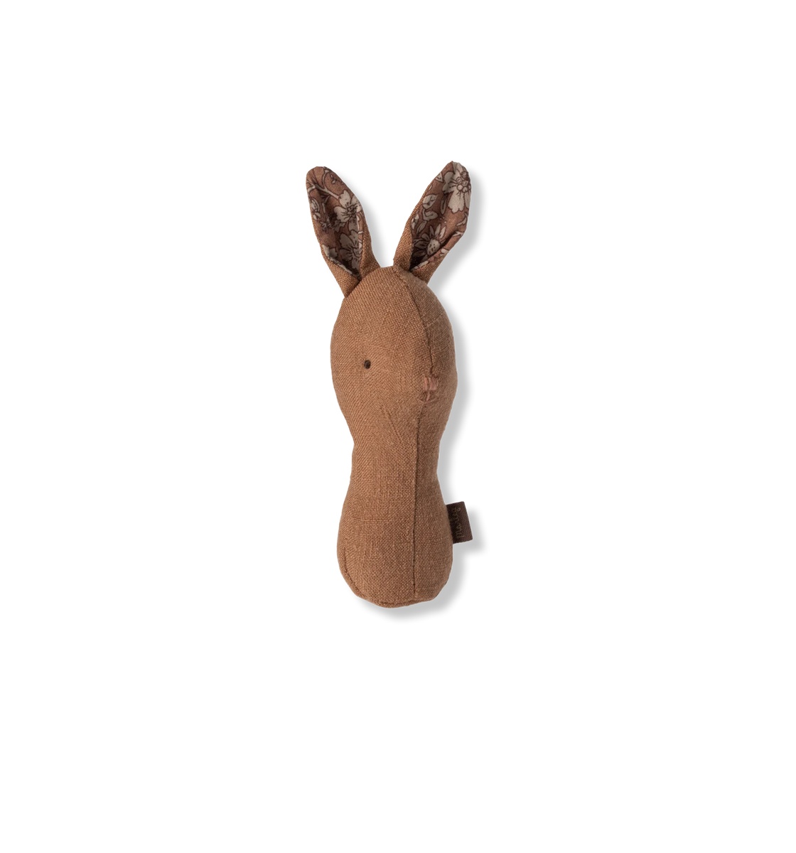 Bunny Lullaby Rattle, Chocolate