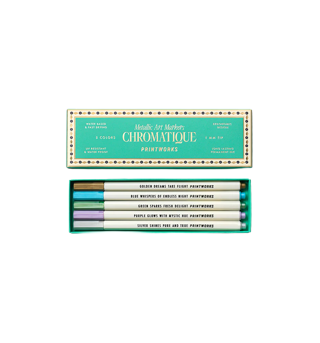 Chromatique Metallic Art Marker Set
