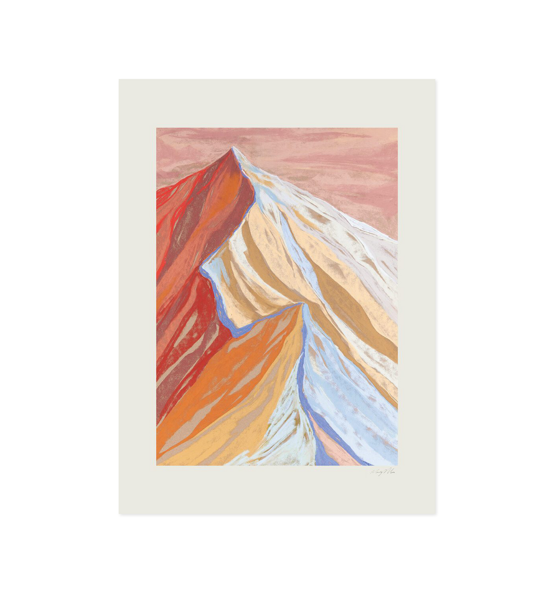Cuillin Ridge VII By Mandy Maria, 30 x 40 Print