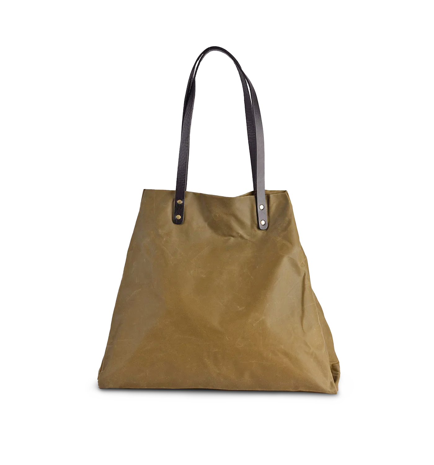 Giga Waxed Cotton Tote Bag Sand