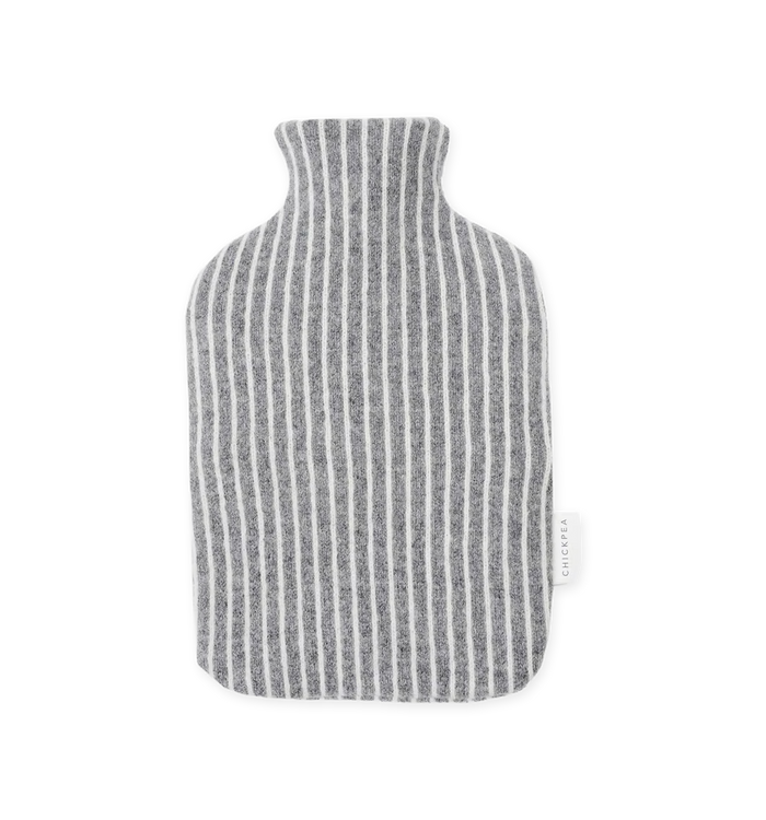 Grey and White Peter Hot Water Bottle