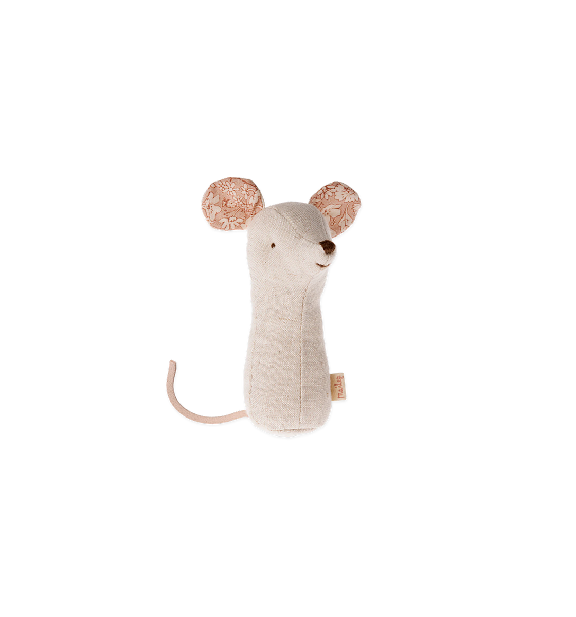 Mouse Lullaby Rattle, Natural