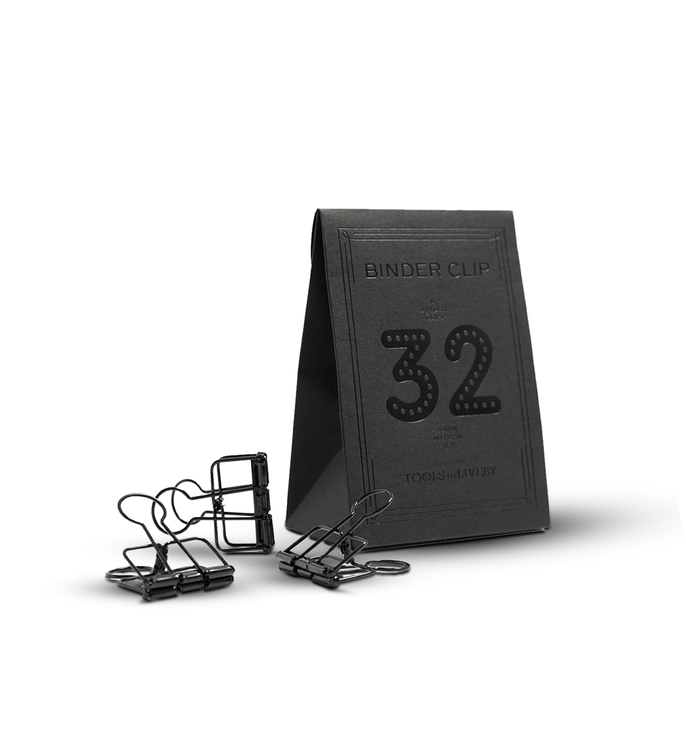 Black binder discount clips