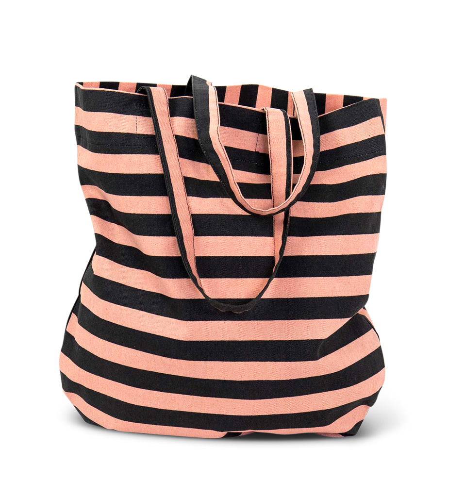 Black and pink tote bag hot sale