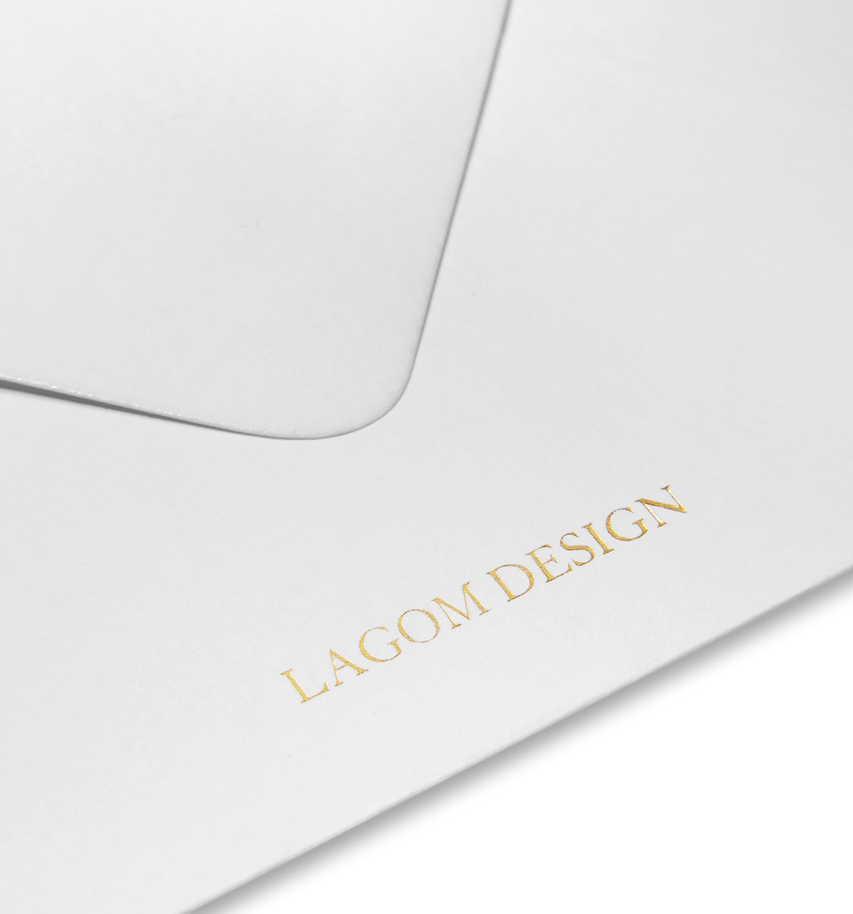 Just A Little Note - Lagom Design