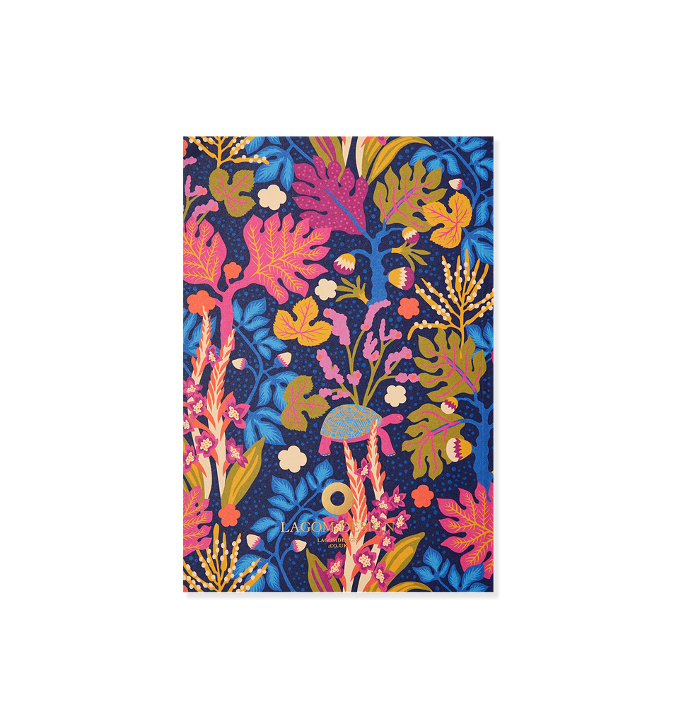 Turtle Grass Layflat Notebook - Lagom Design